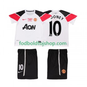 Manchester United ROONEY 10 Champions League 2011 2012 Retro Børn 3 trøje S/S